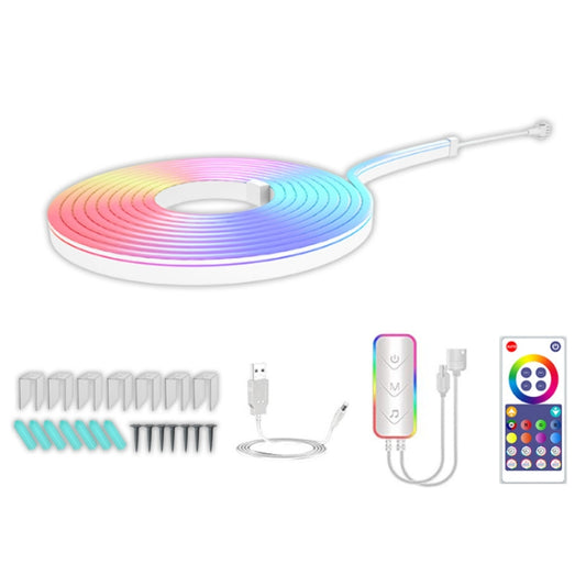 3m USB Illusion Music Neon 16 Million Color DIY Light Strip, Specification: Graffiti WiFi - Casing Waterproof Light by buy2fix | Online Shopping UK | buy2fix