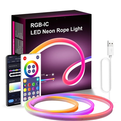 3m USB Illusion Music Neon 16 Million Color DIY Light Strip, Specification: Graffiti WiFi - Casing Waterproof Light by buy2fix | Online Shopping UK | buy2fix