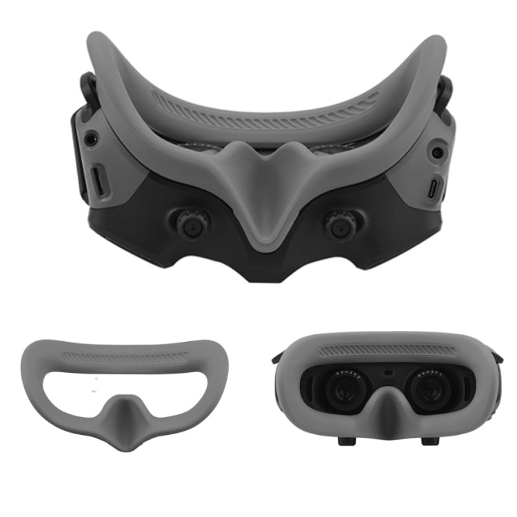 For DJI Avata Goggles 2 Eye Pad Silicone Protective Cover(Gray) - Other by buy2fix | Online Shopping UK | buy2fix