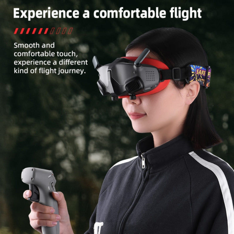 For DJI Avata Goggles 2 Eye Pad Silicone Protective Cover(Black) - Other by buy2fix | Online Shopping UK | buy2fix