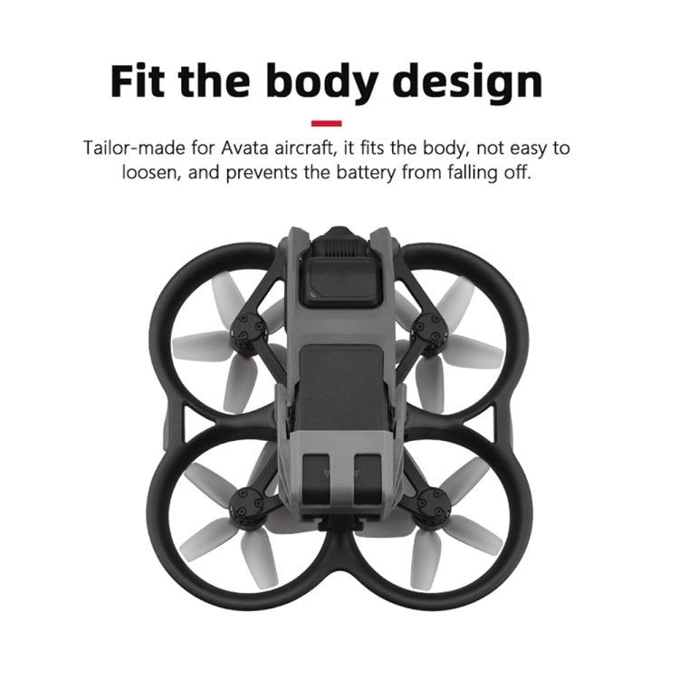 For DJI Avata Battery Anti-release Buckle Wear-resistant Battery Protection Buckle(Grey) - Other by buy2fix | Online Shopping UK | buy2fix