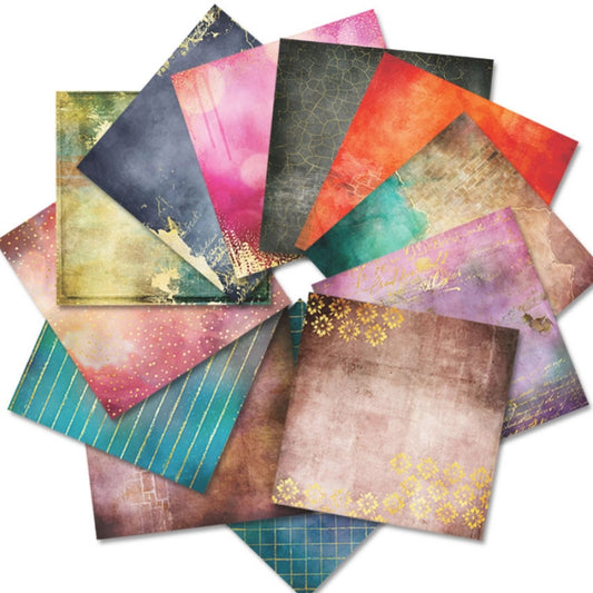 1 Sets PA2017-6 DIY Album Clipboard Handbook Card Background Paper, Size: 6 inch - Handbook Decorative Stickers by buy2fix | Online Shopping UK | buy2fix