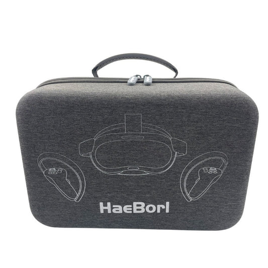 For Pico 4 HBV-494 EVA Anti-shock and Drop-proof VR Glasses Storage Bag(Grey) - VR Accessories by buy2fix | Online Shopping UK | buy2fix