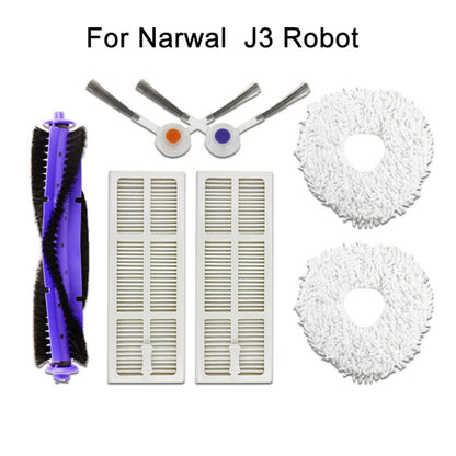 For Narwal Clean Robot J3 Spare Part Accessory 3pcs Dust Box Block - For NARWAL Accessories by buy2fix | Online Shopping UK | buy2fix