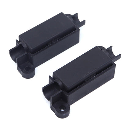 10pcs 100A Small Fork Bolt Fuse Block Car Air Conditioning All The Way Fuse Box Fuse Holder(Black) - Fuse by buy2fix | Online Shopping UK | buy2fix
