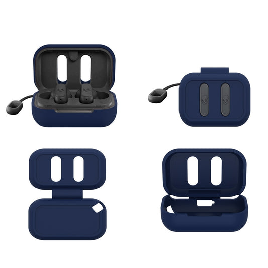 For Skull Candy Dime G52 Bluetooth Earphones Anti-drop Silicone Protective Case(Blue) - Other Earphone Case by buy2fix | Online Shopping UK | buy2fix