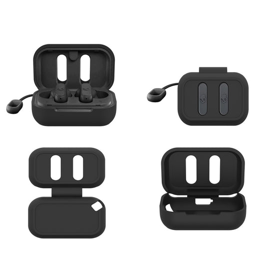 For Skull Candy Dime G52 Bluetooth Earphones Anti-drop Silicone Protective Case(Black) - Other Earphone Case by buy2fix | Online Shopping UK | buy2fix