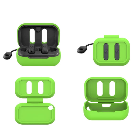 For Skull Candy Dime G52 Bluetooth Earphones Anti-drop Silicone Protective Case(Luminous Green) - Other Earphone Case by buy2fix | Online Shopping UK | buy2fix