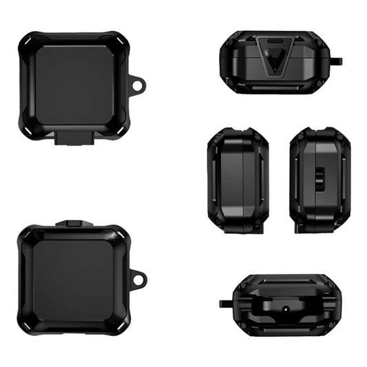 For Samsung Galaxy Buds Pro / Buds Live / Buds 2 Earphones Anti-shock Silicone Case(Black) - Samsung Earphone Case by buy2fix | Online Shopping UK | buy2fix