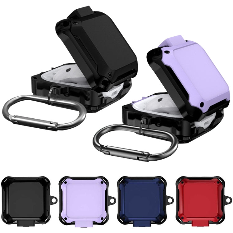 For Samsung Galaxy Buds Pro / Buds Live / Buds 2 Earphones Anti-shock Silicone Case(Purple) - Samsung Earphone Case by buy2fix | Online Shopping UK | buy2fix