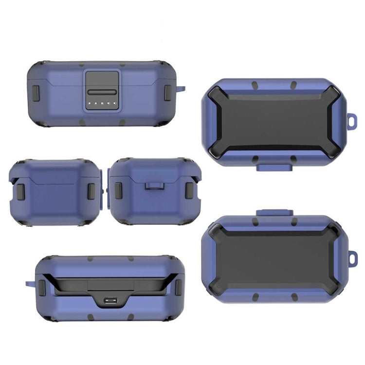 For Bose QuietComfort Ear Buds Bluetooth Earphones Anti-shock Silicone Protective Cover(Blue) - Other Earphone Case by buy2fix | Online Shopping UK | buy2fix