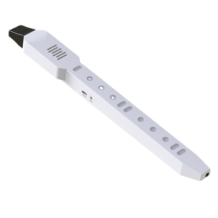 Mini Digital Electronic Saxophone Wind Instrument for Imitation of Various Musical Instrument Sounds(White English) by buy2fix