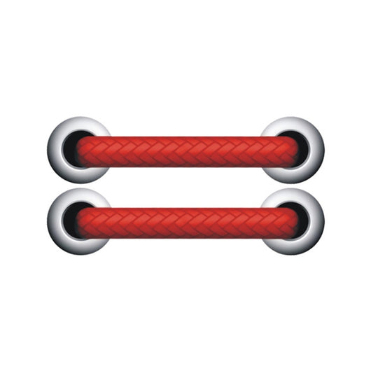 10pcs Shoelace Car Sticker Body Cover Up Scratch Patch Sticker(Red Horizontal)