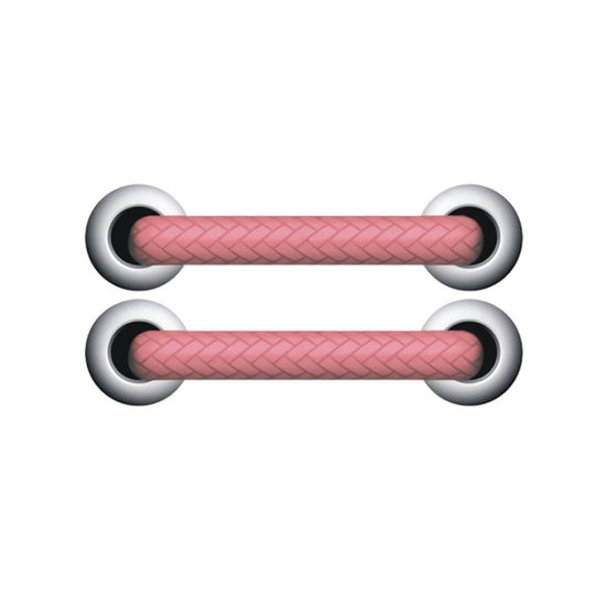 10pcs Shoelace Car Sticker Body Cover Up Scratch Patch Sticker(Pink Horizontal)