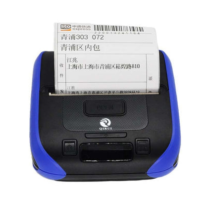 QIRUI 72mm Portable Thermal Receipt Express List Bluetooth Handheld Printer, CN Plug(QR-386A) by buy2fix
