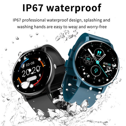 BW0223 Heart Rate/Blood Oxygen/Blood Pressure Monitoring Bluetooth Smart Calling Watch, Color: Silicone Black - Smart Watches by buy2fix | Online Shopping UK | buy2fix