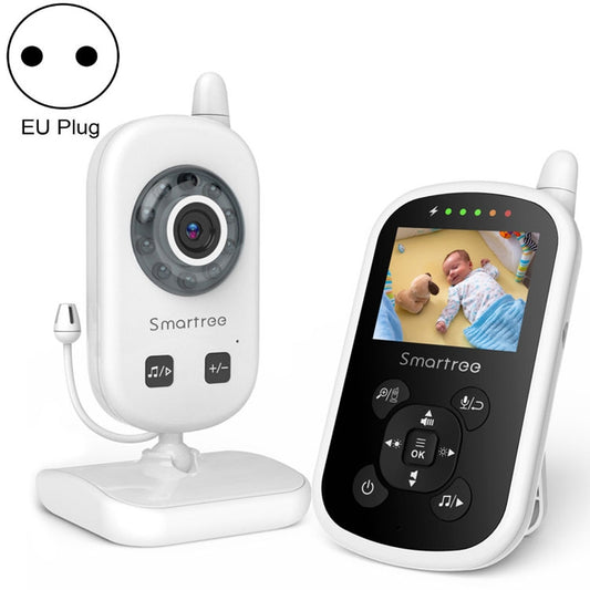 UU24 2.4 Inch Wireless Baby Monitor Camera Temperature Monitor 2 Way Audio VOX Lullaby EU Plug - Baby Monitor by buy2fix | Online Shopping UK | buy2fix
