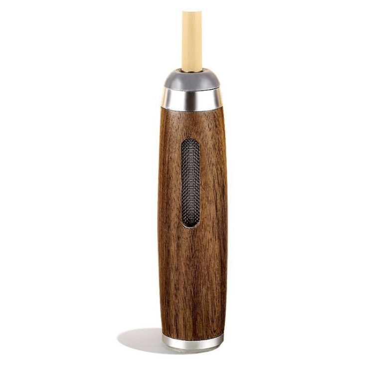 Car Smoking Multifunctional Anti-Flying Ashtray(Beechwood Dark Walnut) - Ashtrays by buy2fix | Online Shopping UK | buy2fix