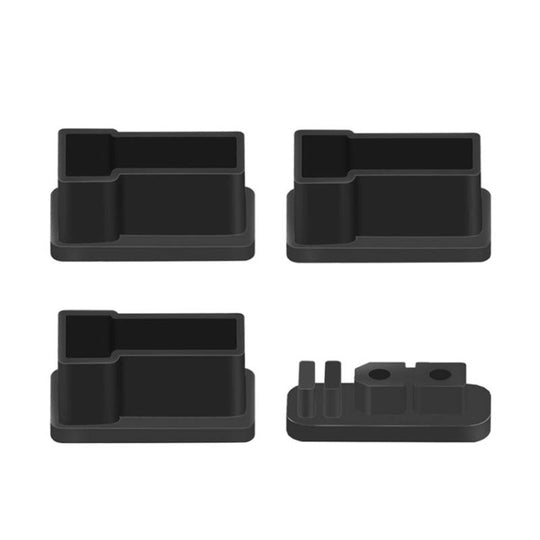 Couvercle de Protection contre l'humidité, 4 pièces/ensemble, pour DJI Avata CQT 913407, Contact du corps de la batterie, bouchons anti-poussière en TPU