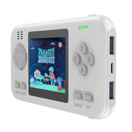 Console de poche 416, écran couleur portable, machine de jeu rechargeable, 8000 mAh (blanc)