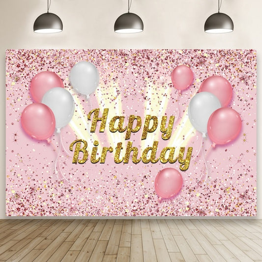 1.5x1m Cartoon Digital Birthday Balloon Party Scene Photographic Backdrop(MDU04466) - Birthday Party by buy2fix | Online Shopping UK | buy2fix