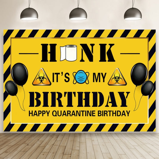 1.5m x 1m  Construction Vehicle Series Happy Birthday Photography Background Cloth(Mdn09936) - Birthday Party by buy2fix | Online Shopping UK | buy2fix
