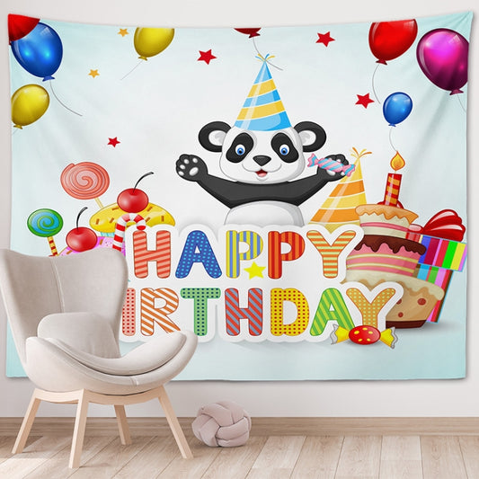 Happy Birthday Photo Backdrop Party Decoration Tapestry, Size: 150x100cm(GT56-6) - Cartoon by buy2fix | Online Shopping UK | buy2fix