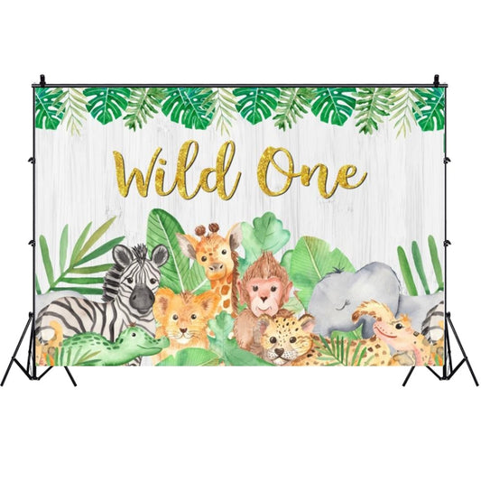 MDM07470 1.5m x 1m Animal Forest Cartoon Birthday Party Banquet Decoration Photo Background Cloth - Birthday Party by buy2fix | Online Shopping UK | buy2fix