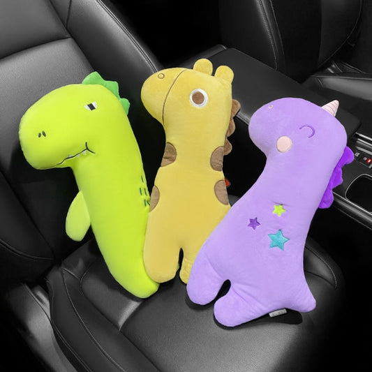 Car Seat Belt Pillow Shoulder Cover Cartoon Insurance Belt(Purple) - Seat Belts & Padding by buy2fix | Online Shopping UK | buy2fix