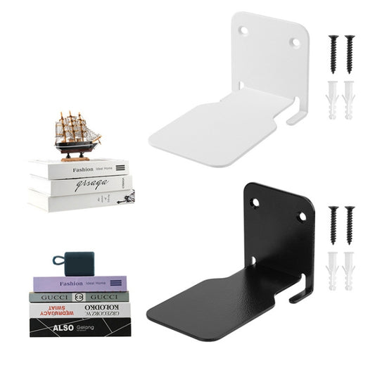 Hidden Stainless Steel Suspended Bookshelf Wall Support Frame Wall Mounted Bracket(White) - Shower & Wall Mounts by buy2fix | Online Shopping UK | buy2fix