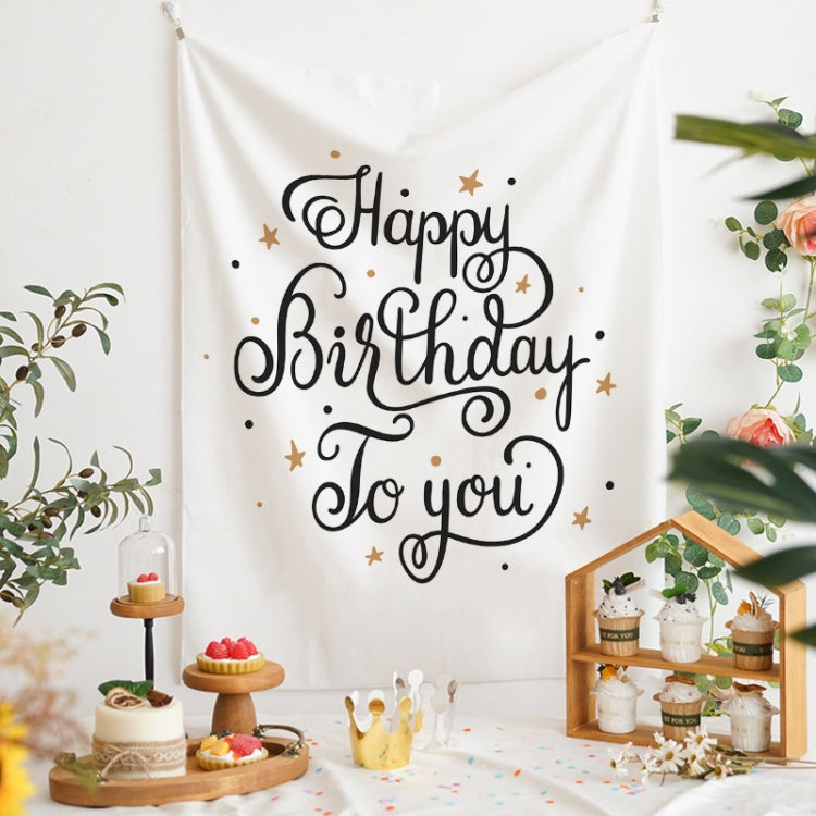 GT282 Birthday Background Cloth Party Scene Arranges Children Photos, Size: 150x200cm Velvet Cloth(30) - Birthday Party by buy2fix | Online Shopping UK | buy2fix