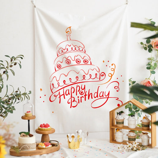 GT282 Birthday Background Cloth Party Scene Arranges Children Photos, Size: 150x200cm Velvet Cloth(31) - Birthday Party by buy2fix | Online Shopping UK | buy2fix