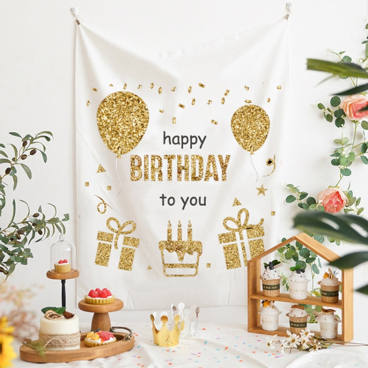 GT282 Birthday Background Cloth Party Scene Arranges Children Photos, Size: 150x200cm Velvet Cloth(5) - Birthday Party by buy2fix | Online Shopping UK | buy2fix