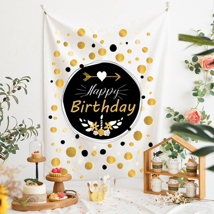 GT282 Birthday Background Cloth Party Scene Arranges Children Photos, Size: 150x200cm Velvet Cloth(7) - Birthday Party by buy2fix | Online Shopping UK | buy2fix