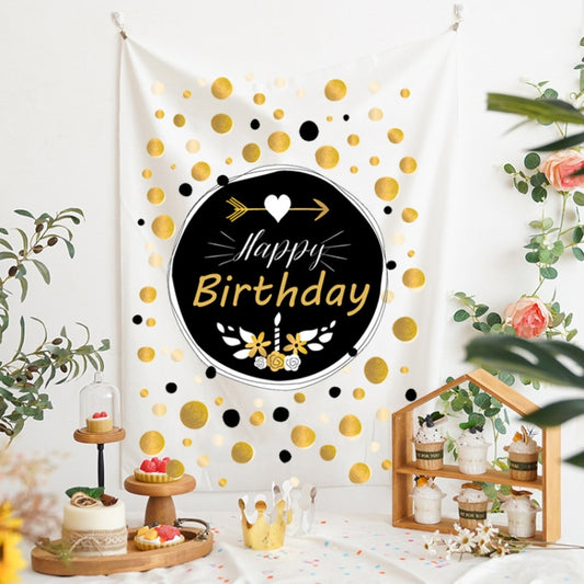 GT282 Birthday Background Cloth Party Scene Arranges Children Photos, Size: 150x200cm Velvet Cloth(7) - Birthday Party by buy2fix | Online Shopping UK | buy2fix