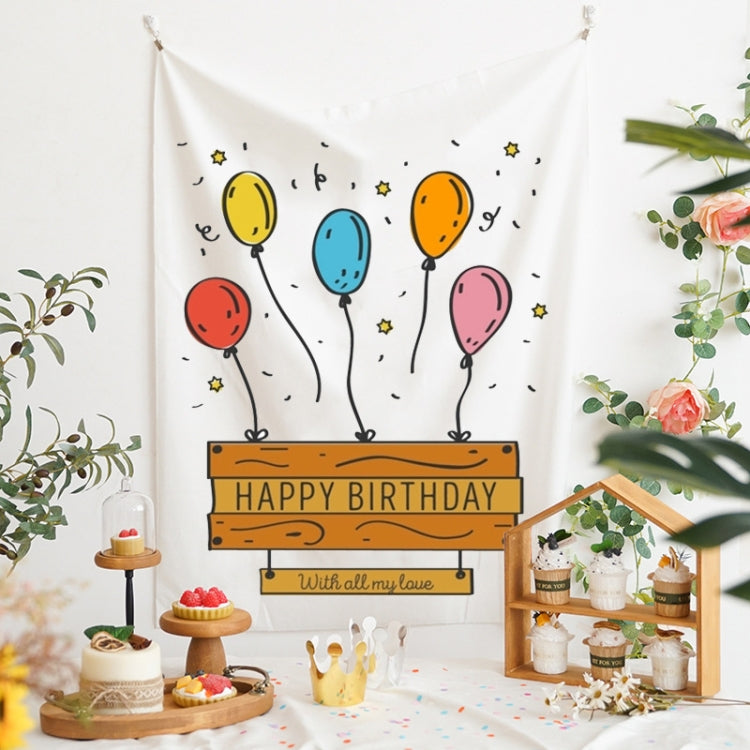 GT282 Birthday Background Cloth Party Scene Arranges Children Photos, Size: 150x200cm Velvet Cloth(10) - Birthday Party by buy2fix | Online Shopping UK | buy2fix