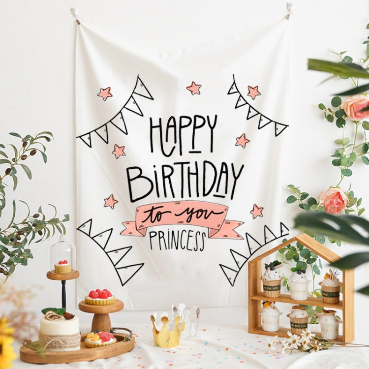GT282 Birthday Background Cloth Party Scene Arranges Children Photos, Size: 150x200cm Velvet Cloth(11) - Birthday Party by buy2fix | Online Shopping UK | buy2fix