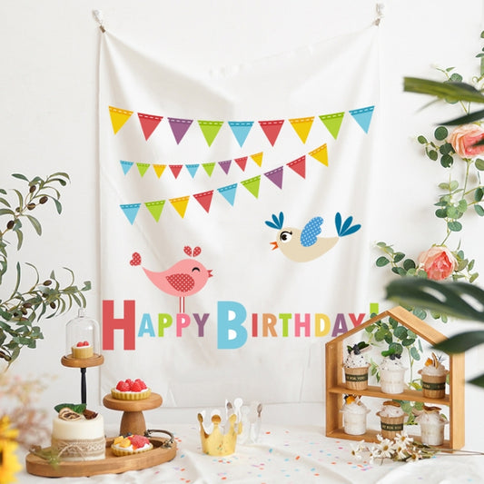 GT282 Birthday Background Cloth Party Scene Arranges Children Photos, Size: 150x200cm Velvet Cloth(12) - Birthday Party by buy2fix | Online Shopping UK | buy2fix