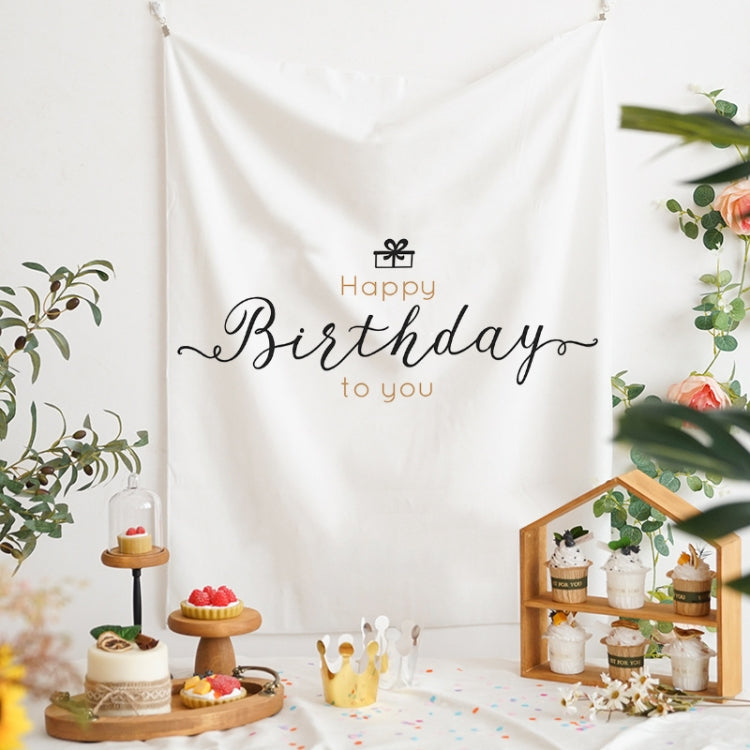 GT282 Birthday Background Cloth Party Scene Arranges Children Photos, Size: 150x200cm Velvet Cloth(19) - Birthday Party by buy2fix | Online Shopping UK | buy2fix