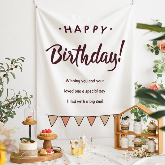 GT282 Birthday Background Cloth Party Scene Arranges Children Photos, Size: 150x200cm Velvet Cloth(22) - Birthday Party by buy2fix | Online Shopping UK | buy2fix