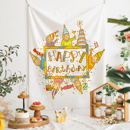 GT282 Birthday Background Cloth Party Scene Arranges Children Photos, Size: 150x200cm Velvet Cloth(26) - Birthday Party by buy2fix | Online Shopping UK | buy2fix