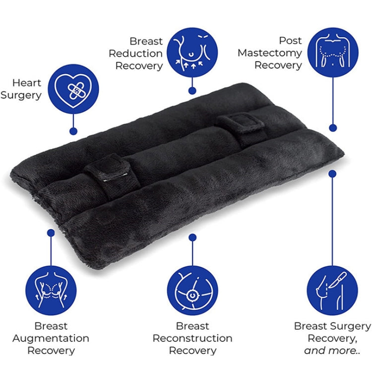 Y-S008 Post-operative Car Seat Belt Pillow Car Seat Belt Protection Cushion(Grey) by buy2fix