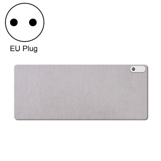 150W 80x33cm Heated Mouse Pad Digital Display Adjustable Hand Warmer Desk Pad 220V EU Plug Gray by buy2fix