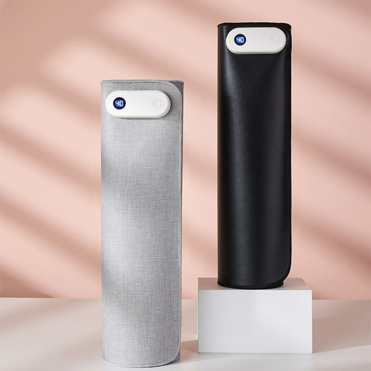 150W 80x33cm Heated Mouse Pad Digital Display Adjustable Hand Warmer Desk Pad 220V EU Plug Gray by buy2fix