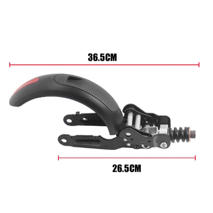 Rear Shock Absorber Rear Fender Reducer Assembly Kit for Ninebot ES1/ES2/ES3/ES4(Black) - Accessories & Parts by buy2fix | Online Shopping UK | buy2fix