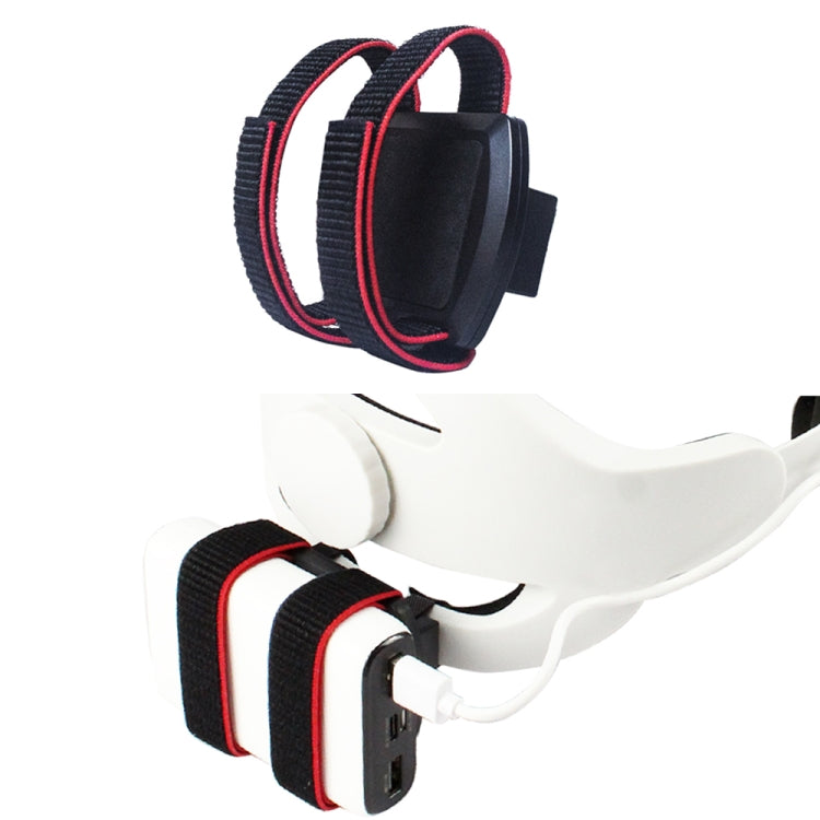 For Oculus Quest / Quest 2 VR All-in -one Charging Belt Accessories(Black) - VR Accessories by buy2fix | Online Shopping UK | buy2fix