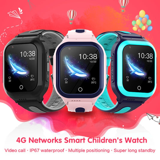 DF70 1.4 Inch 4G GPS + WIFI + LBS Positioning Children Calling Watch With SOS Function, Color: Black by buy2fix