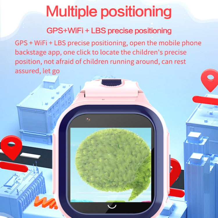 DF70 1.4 Inch 4G GPS + WIFI + LBS Positioning Children Calling Watch With SOS Function, Color: Black by buy2fix