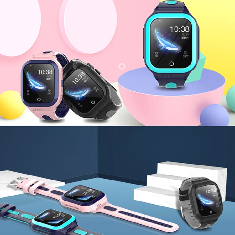 DF70 1.4 Inch 4G GPS + WIFI + LBS Positioning Children Calling Watch With SOS Function, Color: Black by buy2fix