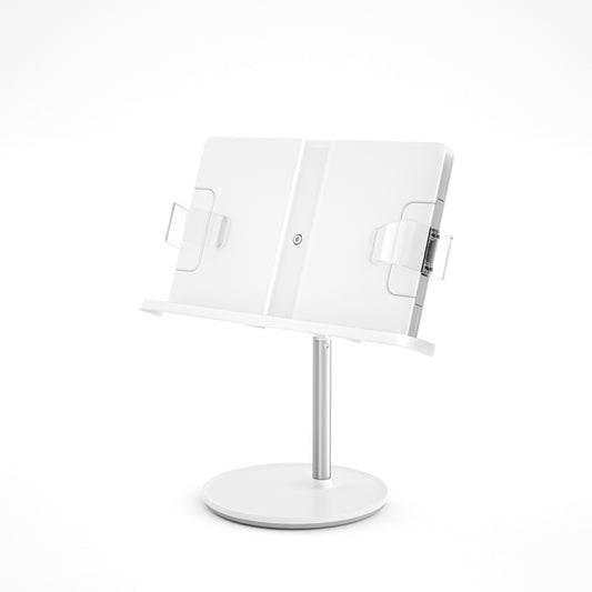 AP-4HB Desktop Non-slip Stable Tablet Reading Bracket(White) - Laptop Stand by buy2fix | Online Shopping UK | buy2fix